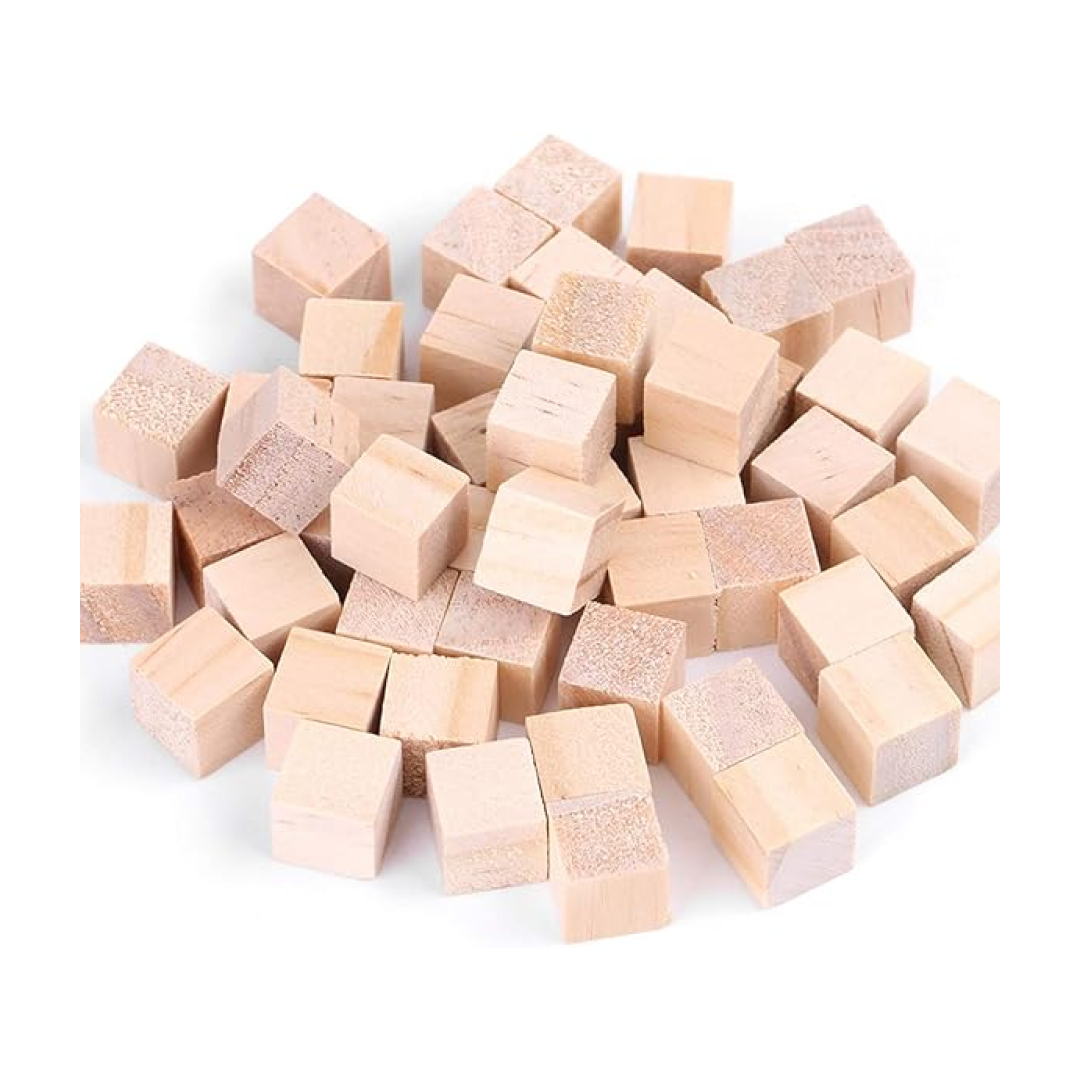 DIY Wooden Square Blocks Crafty Fun for Kids