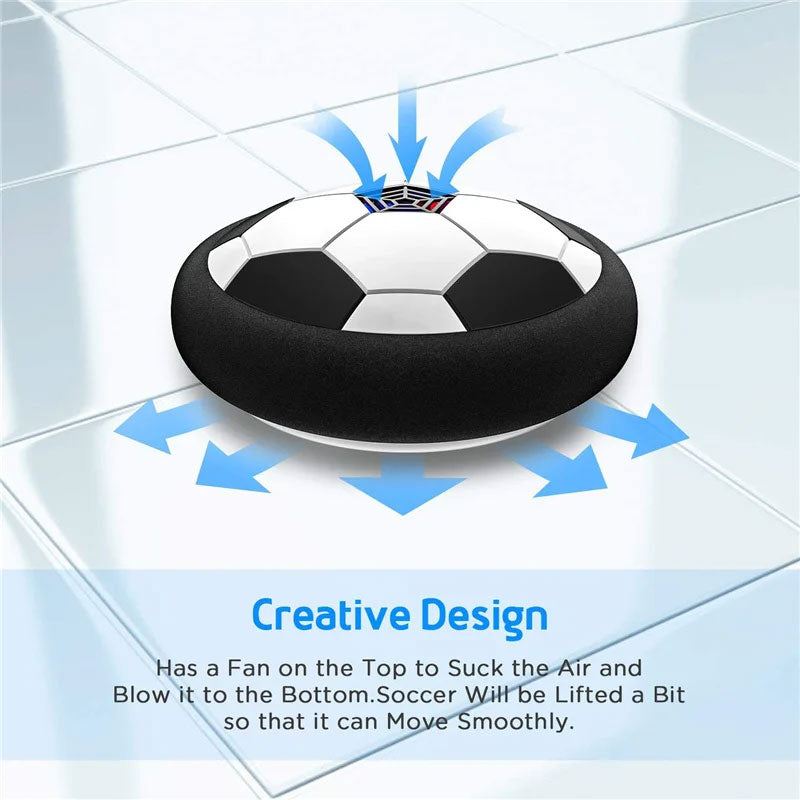 Electric Indoor Floating Football Toy