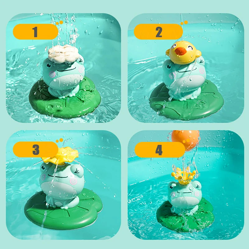 Frog Spray Water Bath Toy for Kids