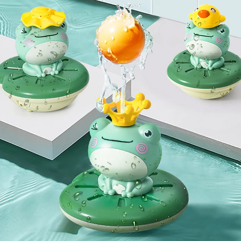 Frog Spray Water Bath Toy for Kids