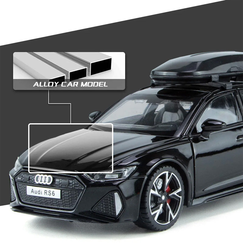 Audi RS6 Toy Car Model Alloy Die cast Collection Toy for Kids