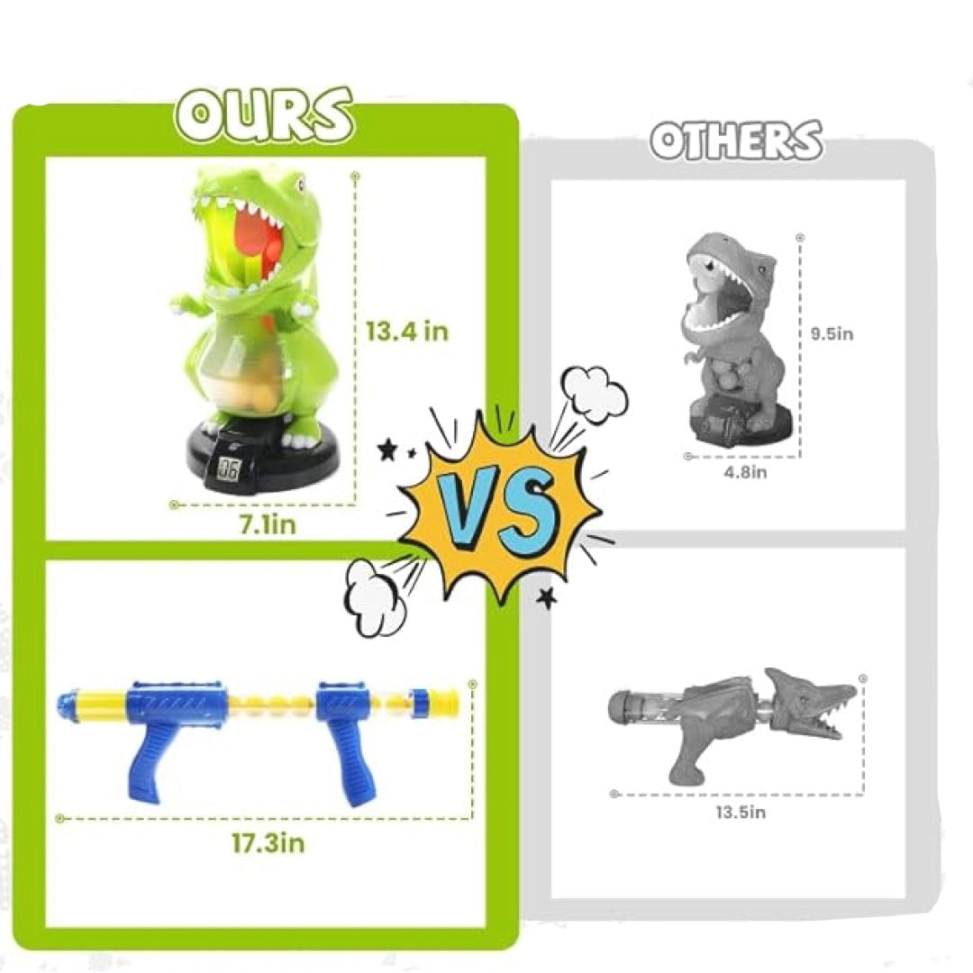 Hungry Shooting Dinosaur Electronic Toy For Kids