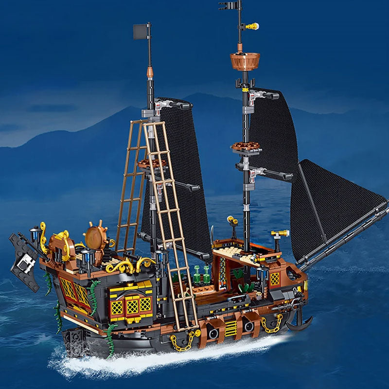 Pirate Ship Building Blocks Model Bricks Toys For Kids