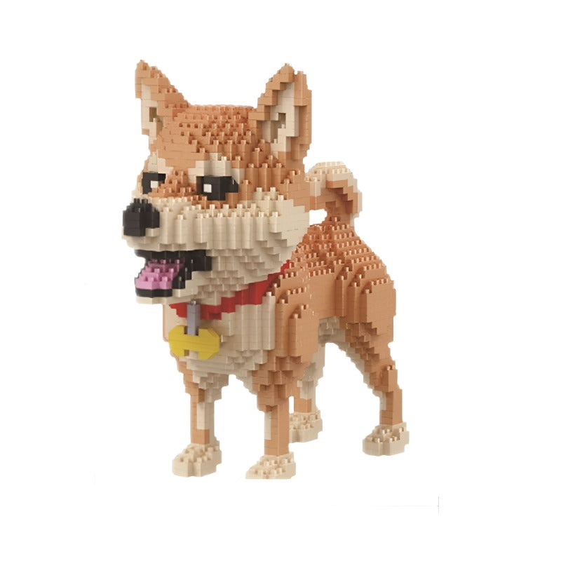 Mini Dog Model Building Block Set Toys For Kids