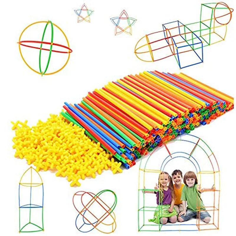 Creative Building Straws Educational Fun for Kids