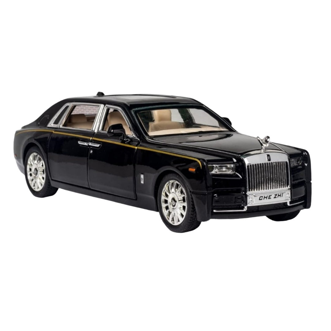 1:24 Black Rolls-Royce Phantom Diecast Model Car