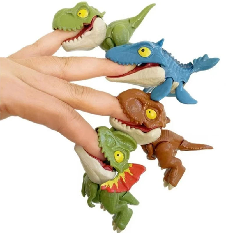 Interactive Jurassic Finger Dinosaur Toys for Kids