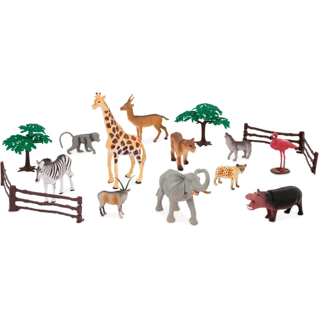 60 Pcs Wild Mini Creature Animal Figure Toys For Kids