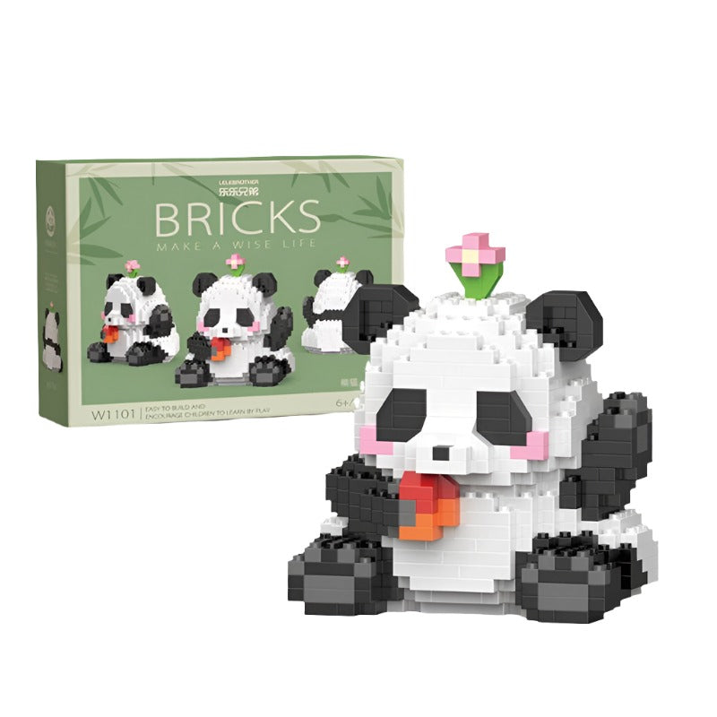 Panda Building Blocks Creative DIY Toy For Kids