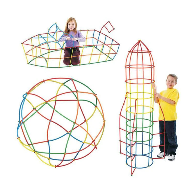 Creative Building Straws Educational Fun for Kids