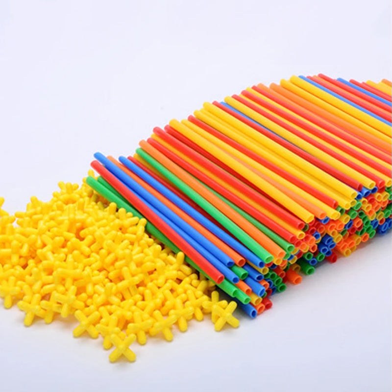 Creative Building Straws Educational Fun for Kids