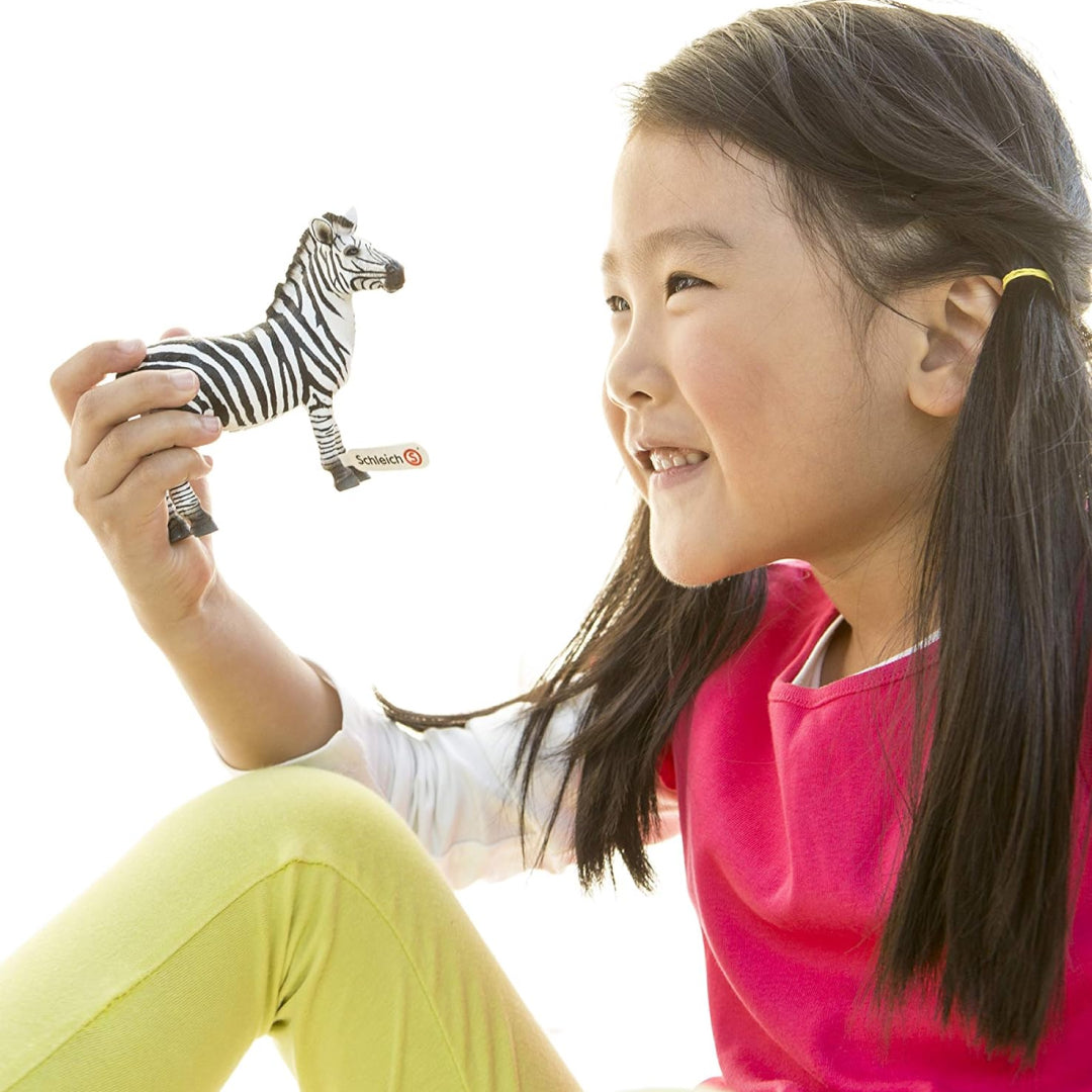 Zebra Foal Realistic Animal Figure Toy For Kids