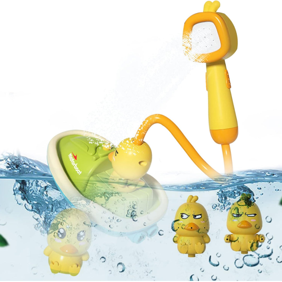 Duck Spray Water Bath Toy Set