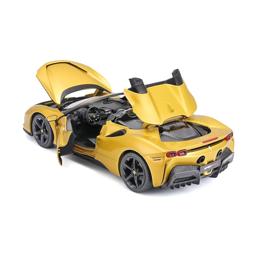 1:18 Ferrari SF90 Spider Gold Children's Vehicle Toy