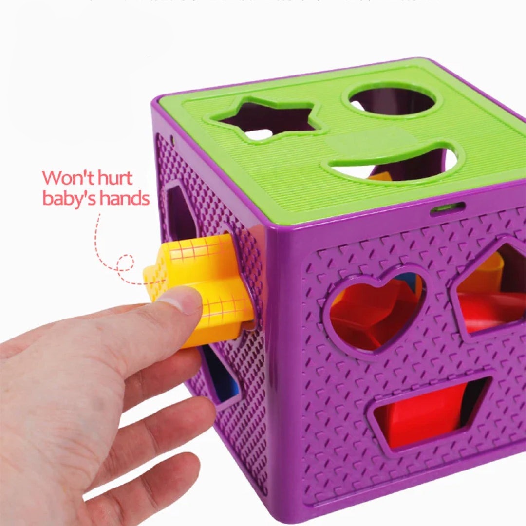 Blocks Shape Sorter Toy Box Geometric Shape Toy