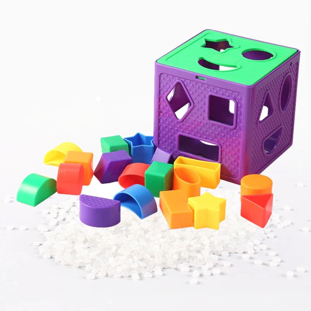 Blocks Shape Sorter Toy Box Geometric Shape Toy