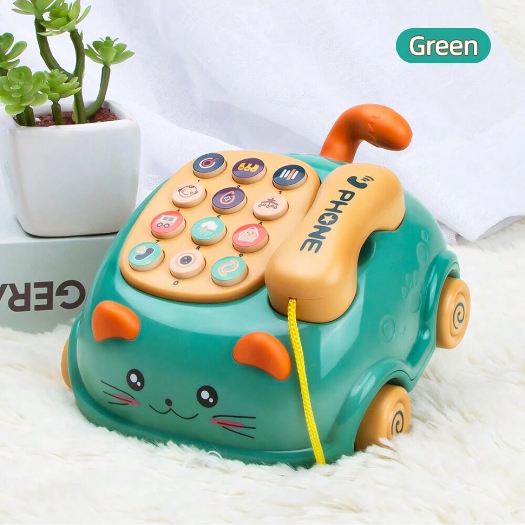 Montessori Musical Piano Phone Toys for Babies