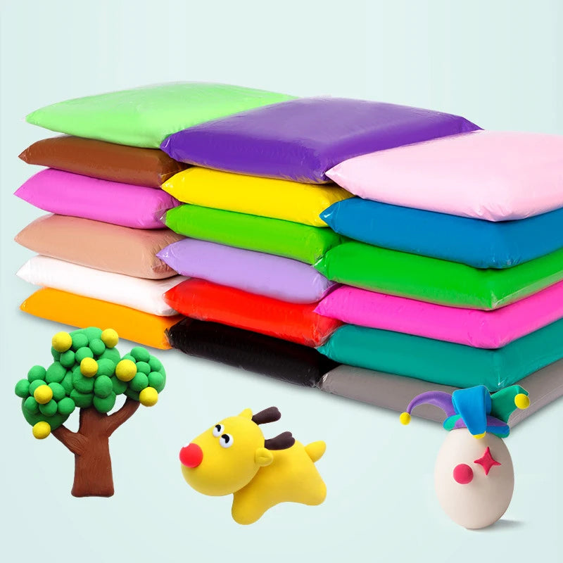 Colorful Creations Air Dry Plasticine Clay for Kids