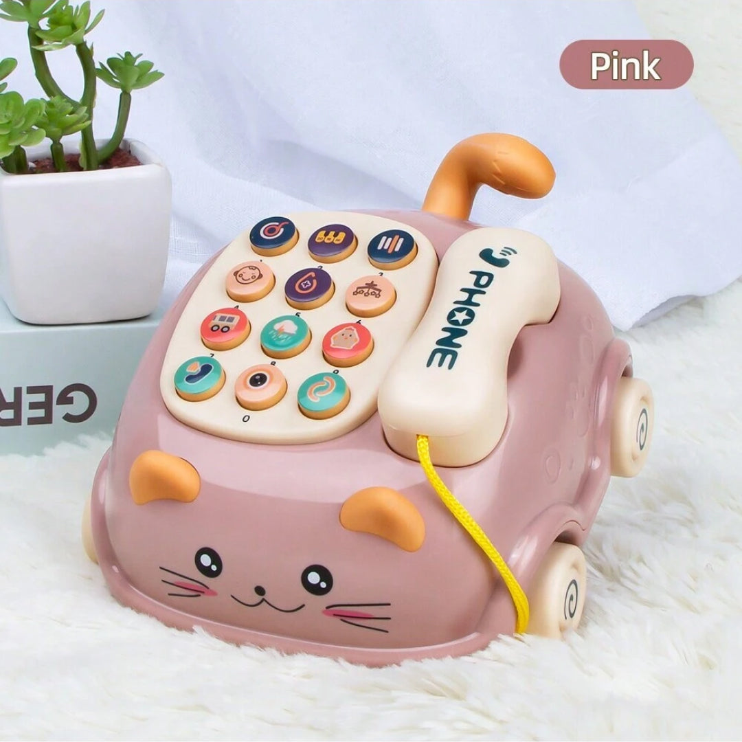 Montessori Musical Piano Phone Toys for Babies