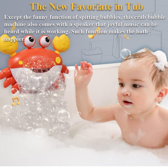 Bubble Crabs Soap Machine Bathtime Toy Fun for Kids