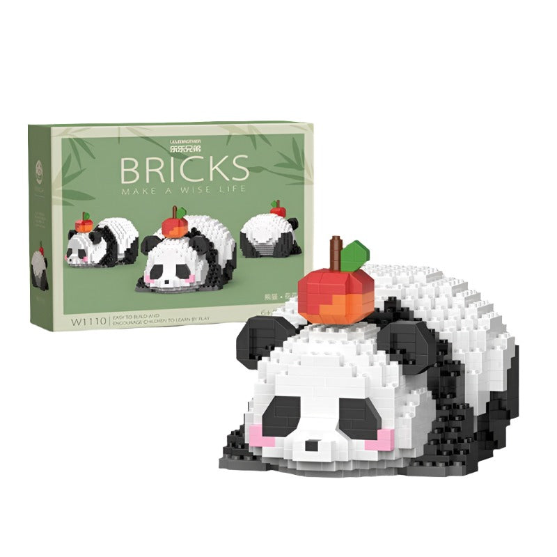 Panda Building Blocks Creative DIY Toy For Kids