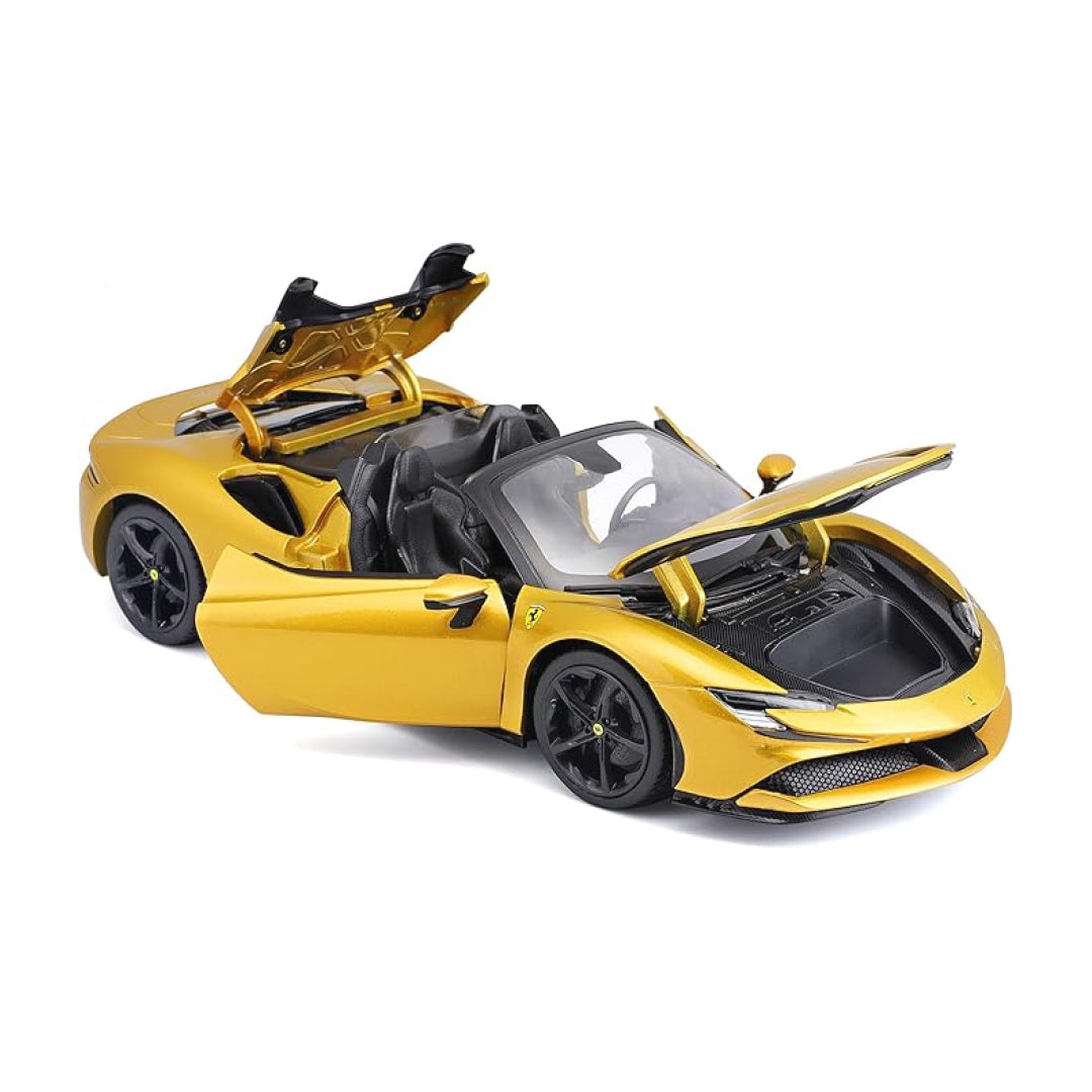 1:18 Ferrari SF90 Spider Gold Children's Vehicle Toy