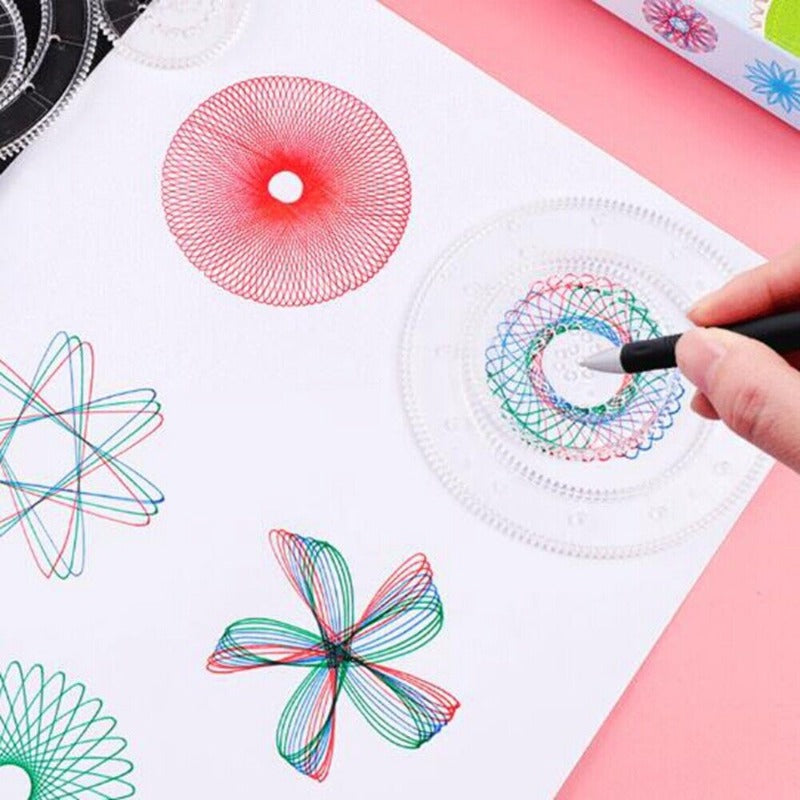 Spirograph Design Amazing Art Craft Kit for Kids