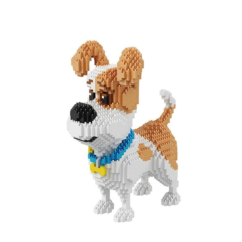 Educational Creative Pet Dog and Cat Building Blocks Toy