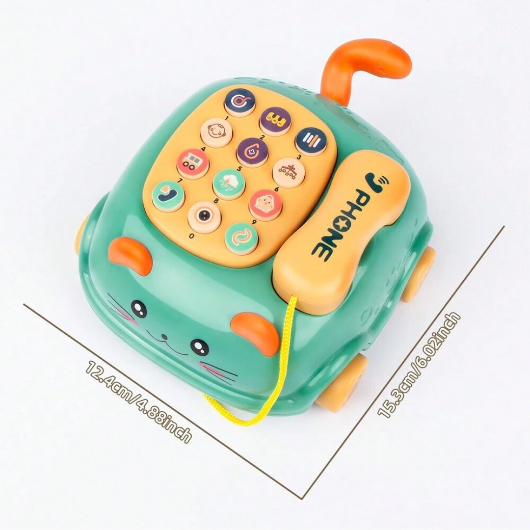 Montessori Musical Piano Phone Toys for Babies