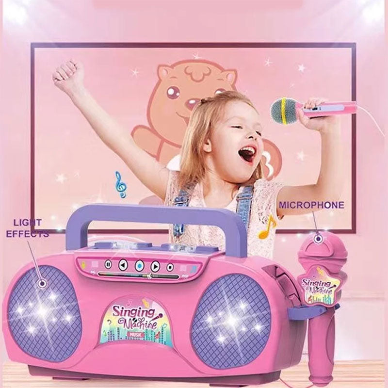 Karaoke Machine Musical Instrument Toy for Kids