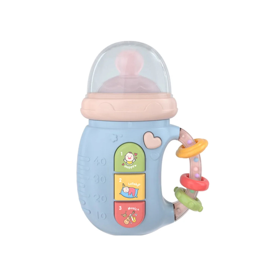 Musical Feeding Bottle Pacifier Rattles for Babies