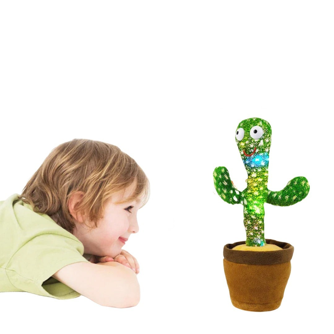 Interactive Talking Cactus Learning Toy for Kids