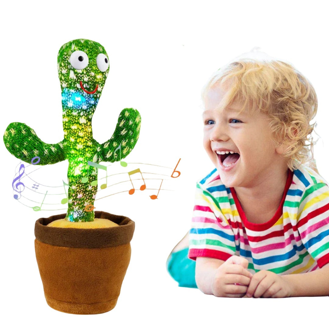 Interactive Talking Cactus Learning Toy for Kids