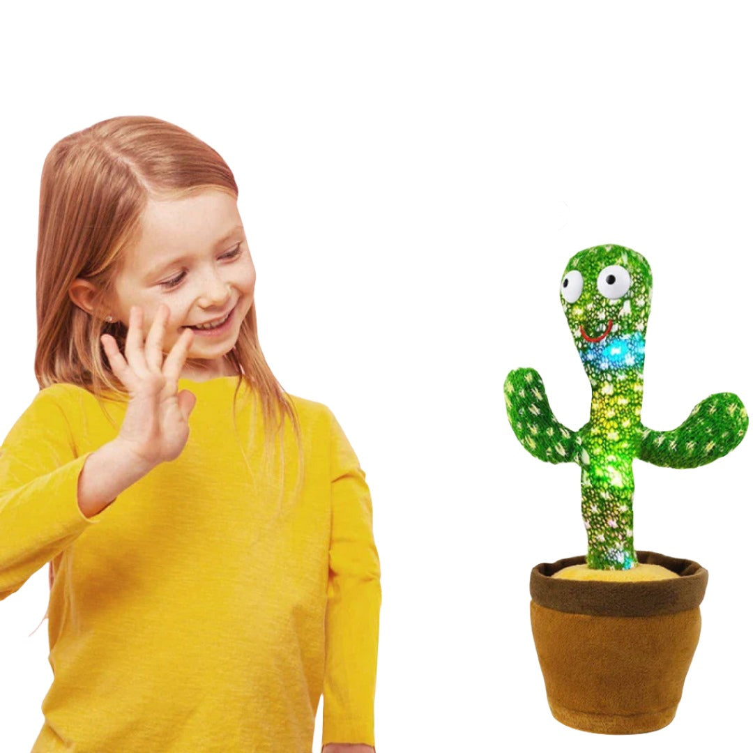 Interactive Talking Cactus Learning Toy for Kids