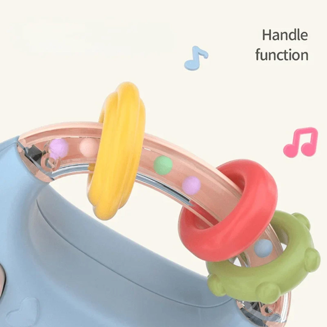 Musical Feeding Bottle Pacifier Rattles for Babies