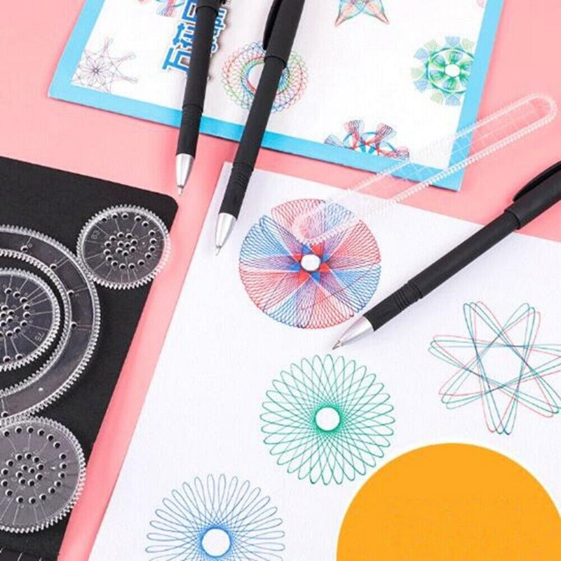 Spirograph Design Amazing Art Craft Kit for Kids