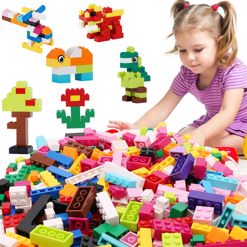 City Classic 1000 Piece Creative Building Blocks Set For Kids