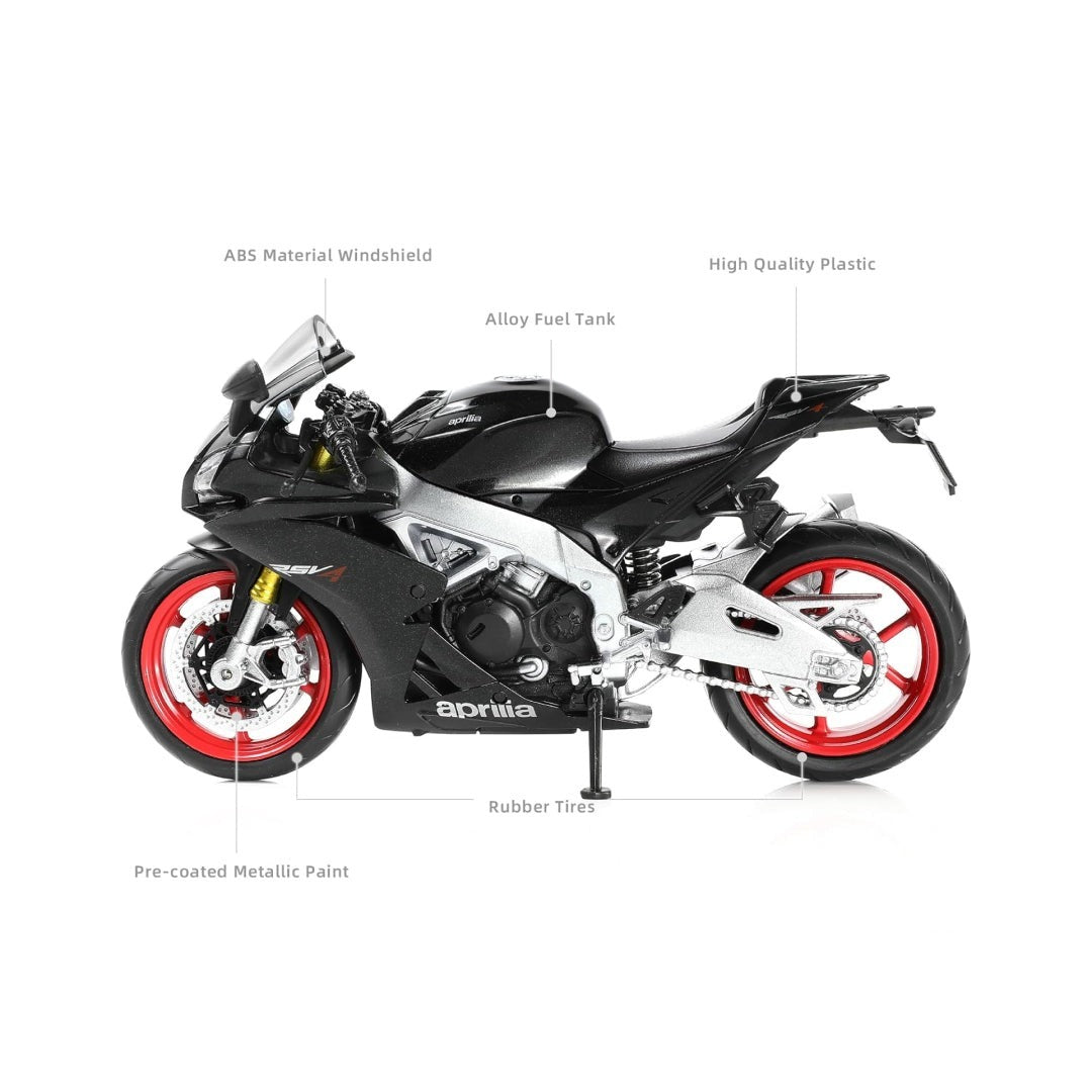 Mini Alloy Metal Aprilia Motorcycle Vehicle Toy