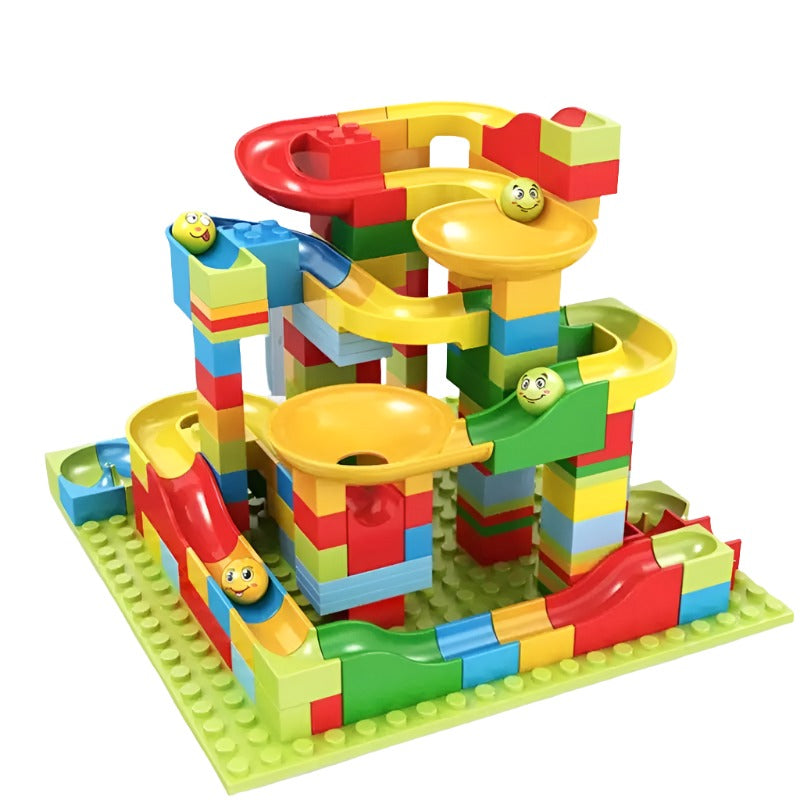 Slide Block Assembly DIY Educational Toy for Kids