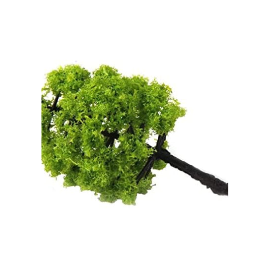 Miniature Railroad Landscape Plastic Tree Model Set For Kids