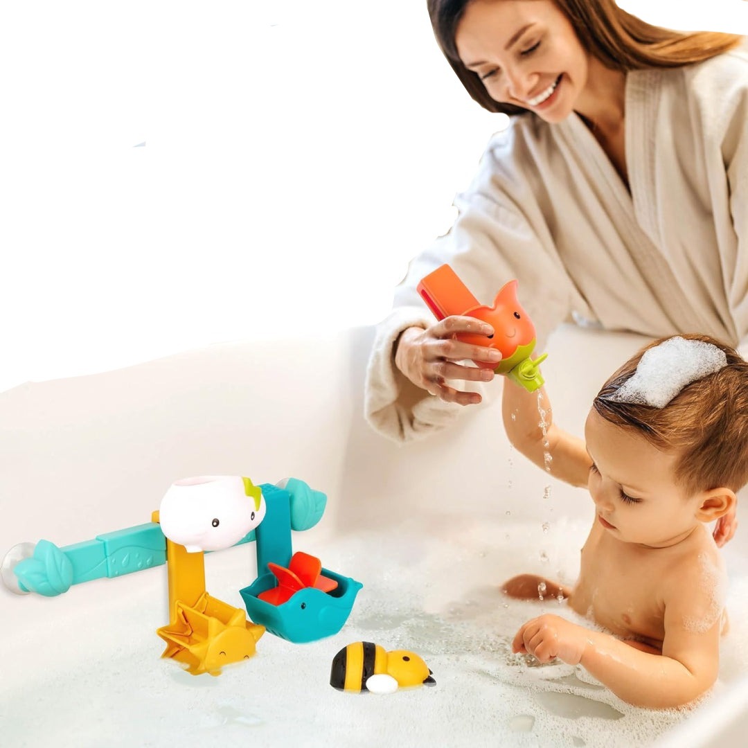 Rain & Shine Bath Bar - Baby Bath Toy Set