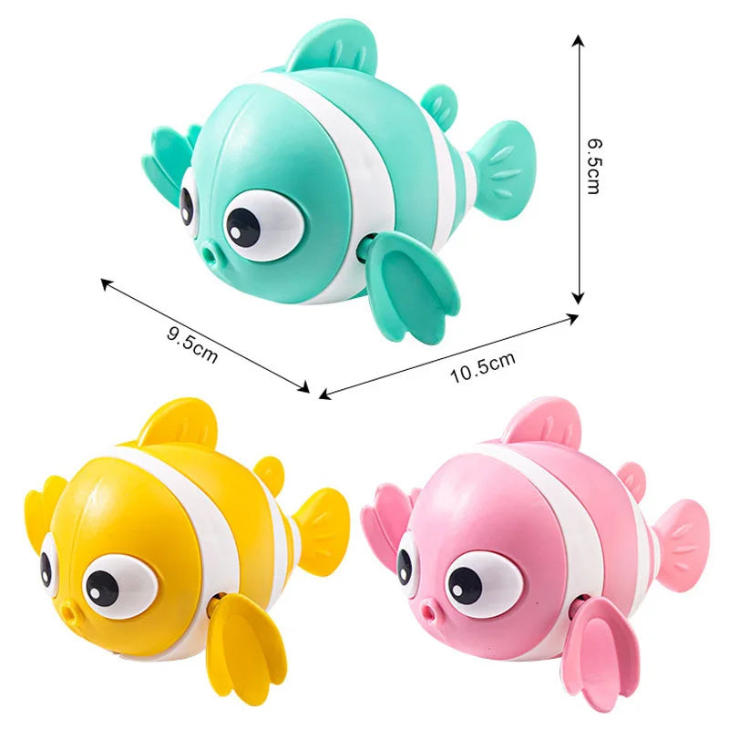 Cute Swimming Fish Bath Toys for Toddlers