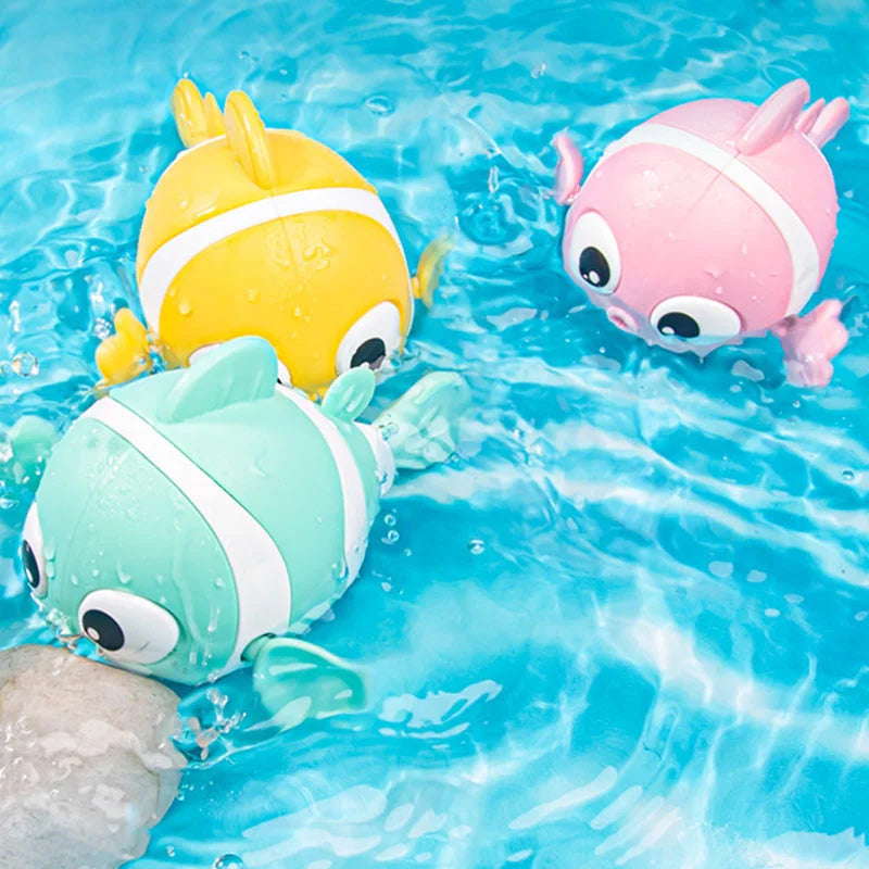 Cute Swimming Fish Bath Toys for Toddlers