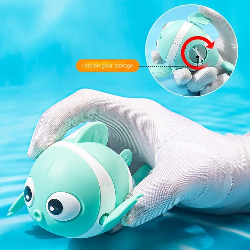 Cute Swimming Fish Bath Toys for Toddlers