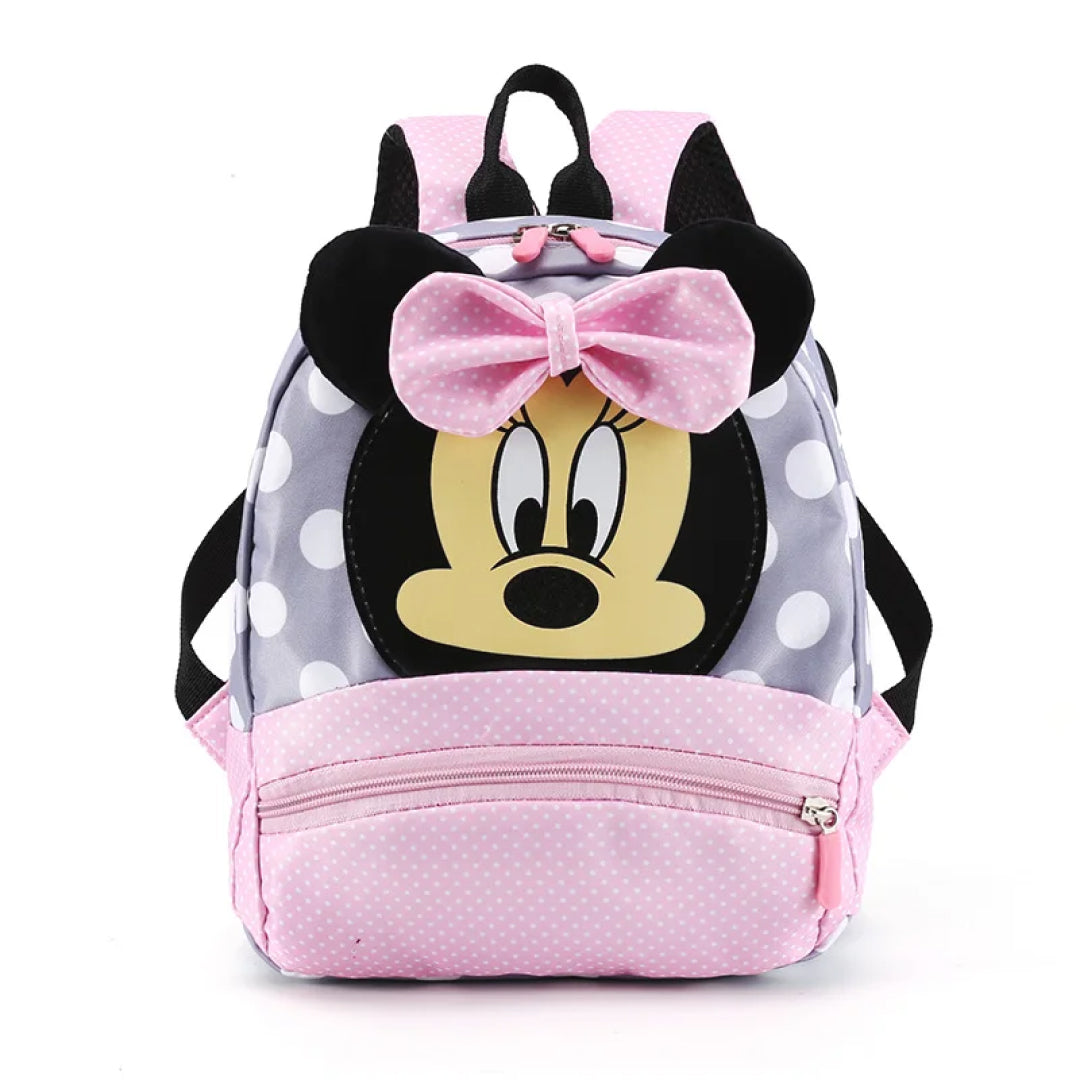 Mickey & Minnie Disney Cartoon Backpack for Kids