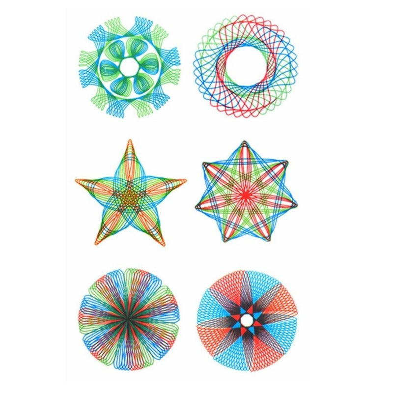 Spirograph Design Amazing Art Craft Kit for Kids