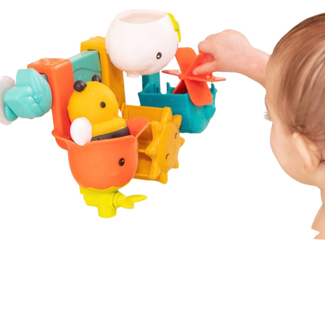 Rain & Shine Bath Bar - Baby Bath Toy Set