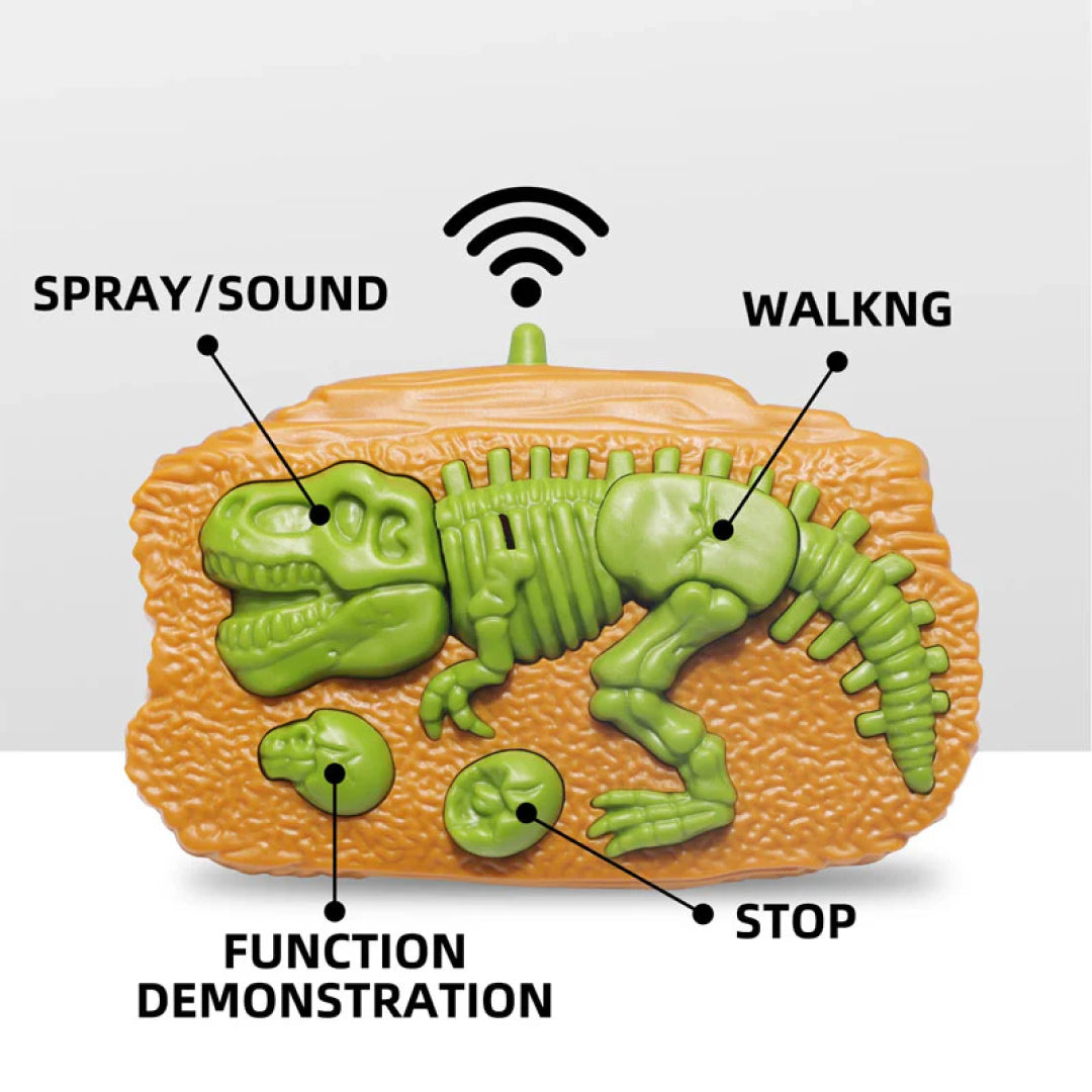 2.4G Water Spray Remote Control Dinosaur Toy