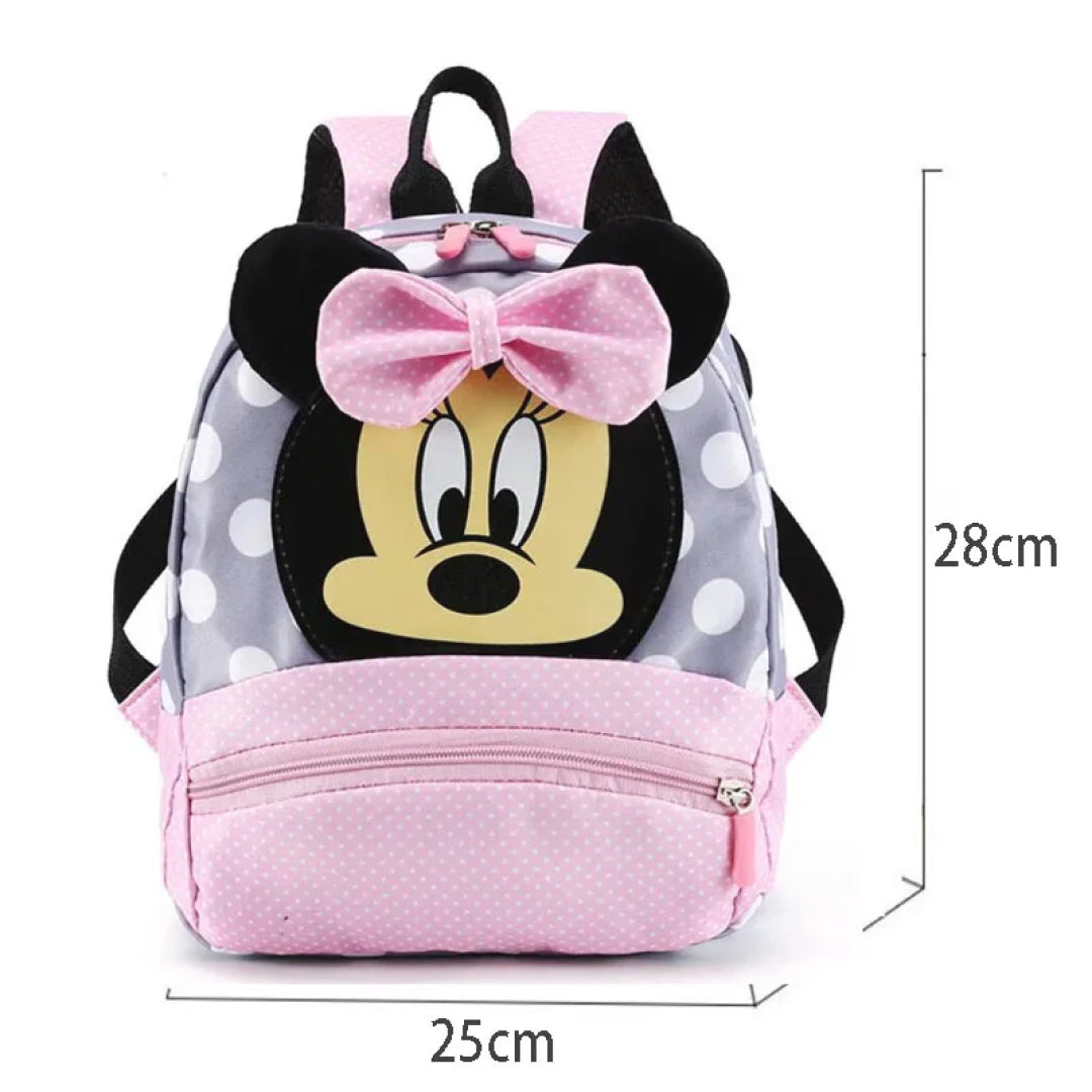 Mickey & Minnie Disney Cartoon Backpack for Kids