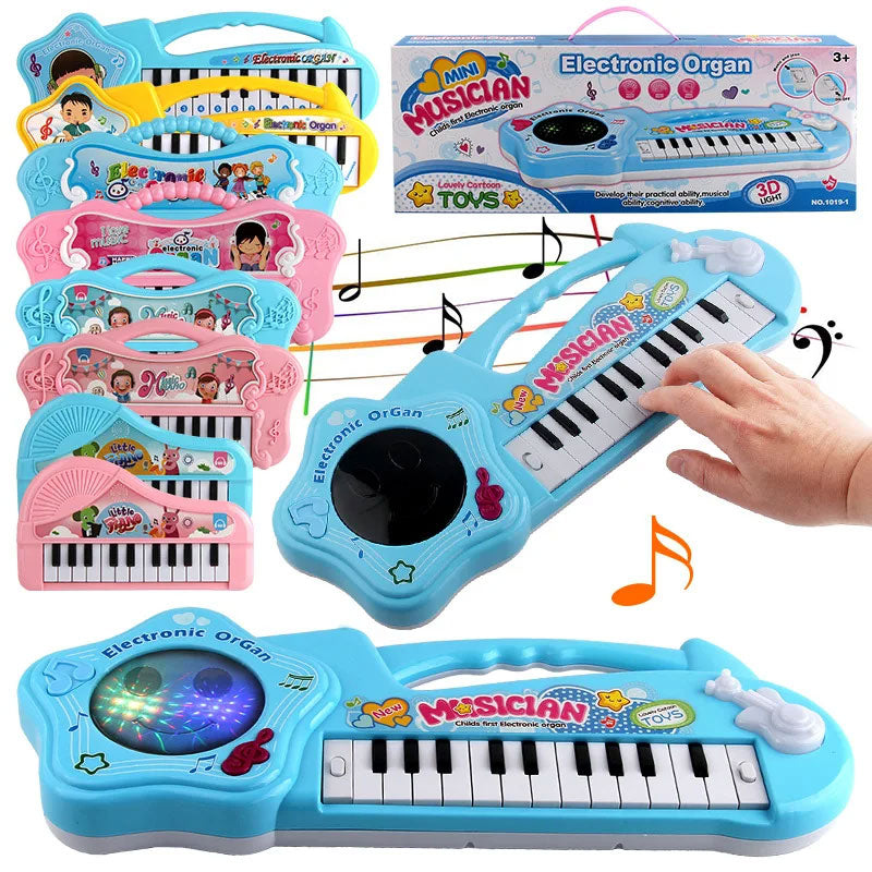 Flashing Piano Educational Music Toy For Toddler